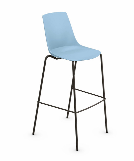 KLC стул барный на 4 ногах