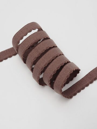 Резинка отделочная перец ажурная 10 мм с учетом фестона