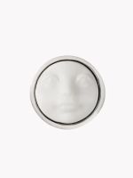 Кольцо Личико, белый фарфор