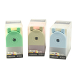 Точилка механическая Alingar, полуовальная, 1 отверстие, пластик. корпус, цвет ассорти, инд. упаковка, 47*90*90 мм