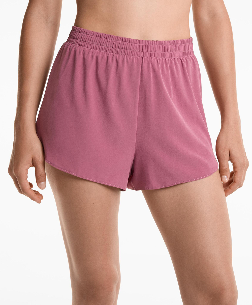 Oysho Шорты Light Touch Running для бега, розовый