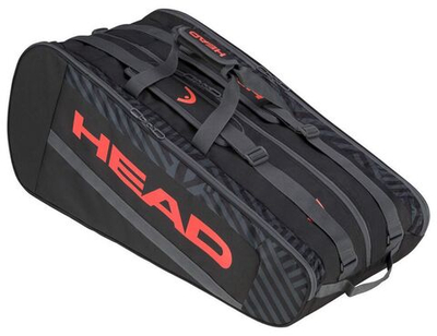 Сумка теннисная Head Base Racquet Bag L - black/orange
