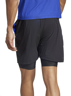 Мужские теннисные шорты Adidas Shorts and Inner Tights Set - разноцветный