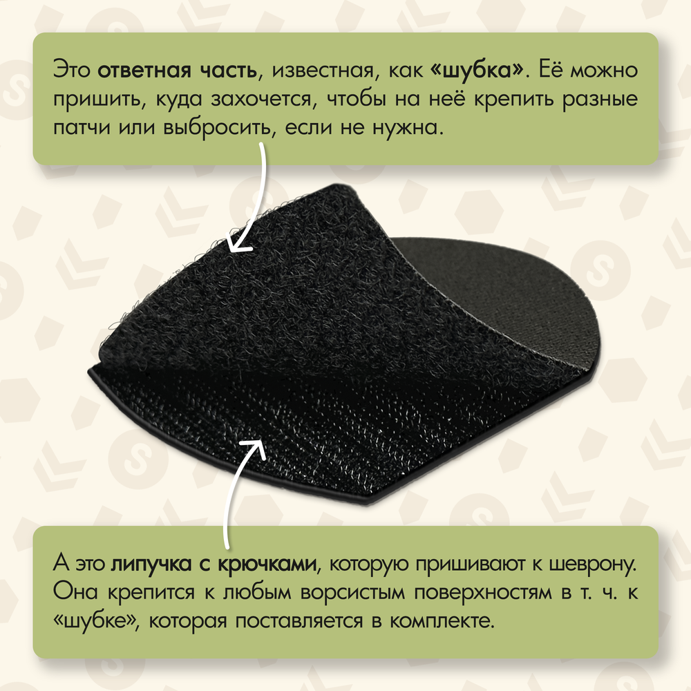 Нашивка на одежду, патч, шеврон на липучке "Штабная крыса" (Чёрный) 7х9 см