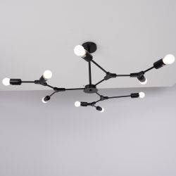 Люстра На Штанге Late D103 Black By Imperiumloft