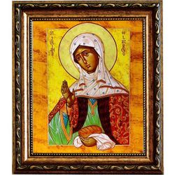 Иулиания Лазаревская, Муромская праведная. Икона на холсте.