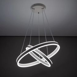 Citilux Дуэт CL719640 LED Люстра подвесная с пультом Белая