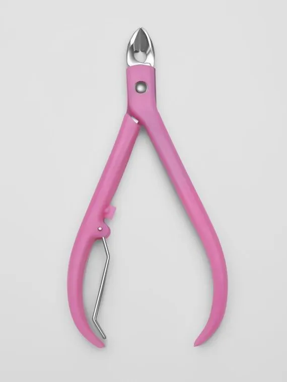 Кусачки маникюрные для кутикулы, 11 см, длина лезвия - 8 мм, цвет МИКС