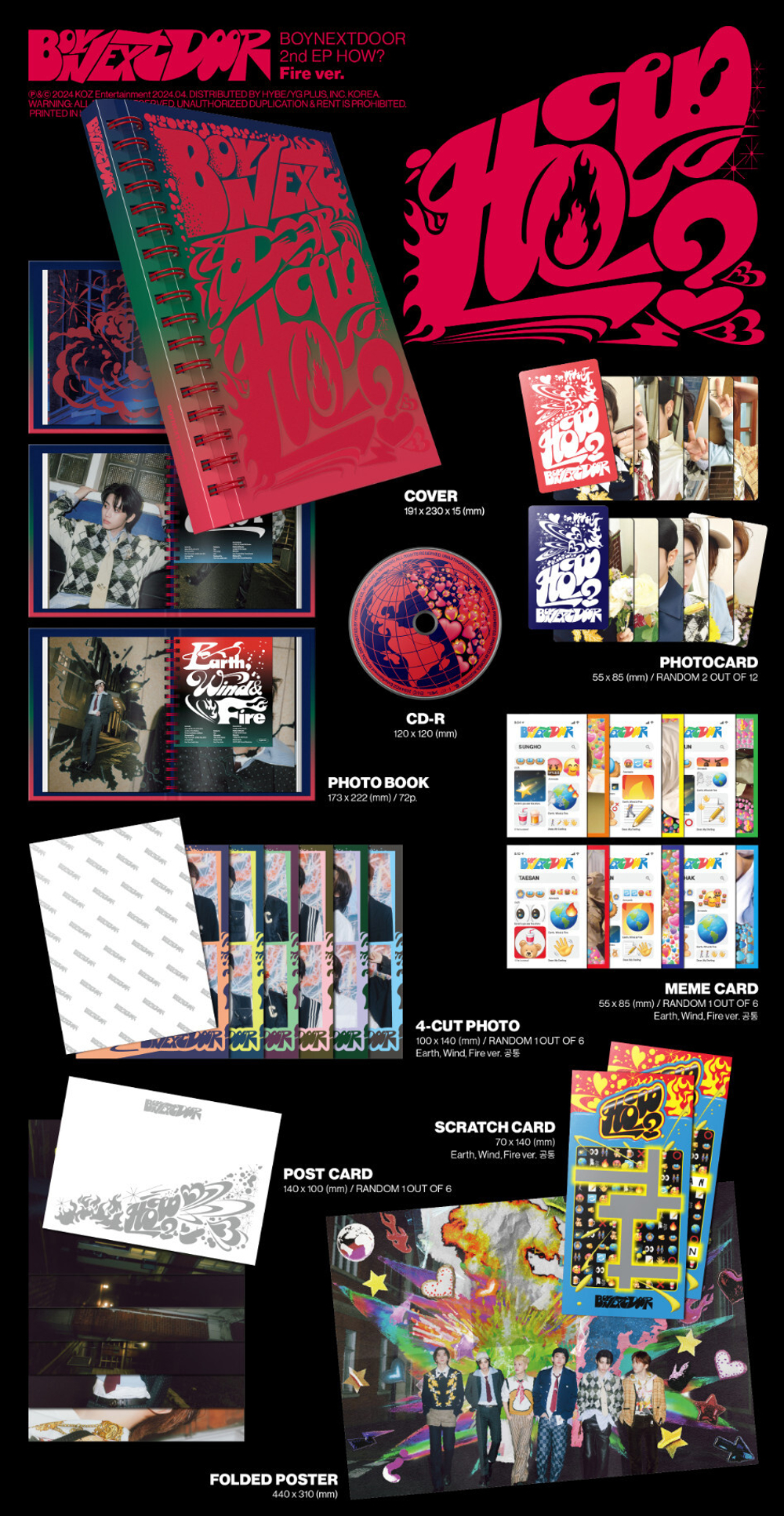 Альбом BOYNEXTDOOR - 2nd EP [HOW?]