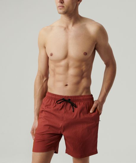 Шорты пляжные мужские (1шт) Atlantic KMB-226, полиэстер, медный