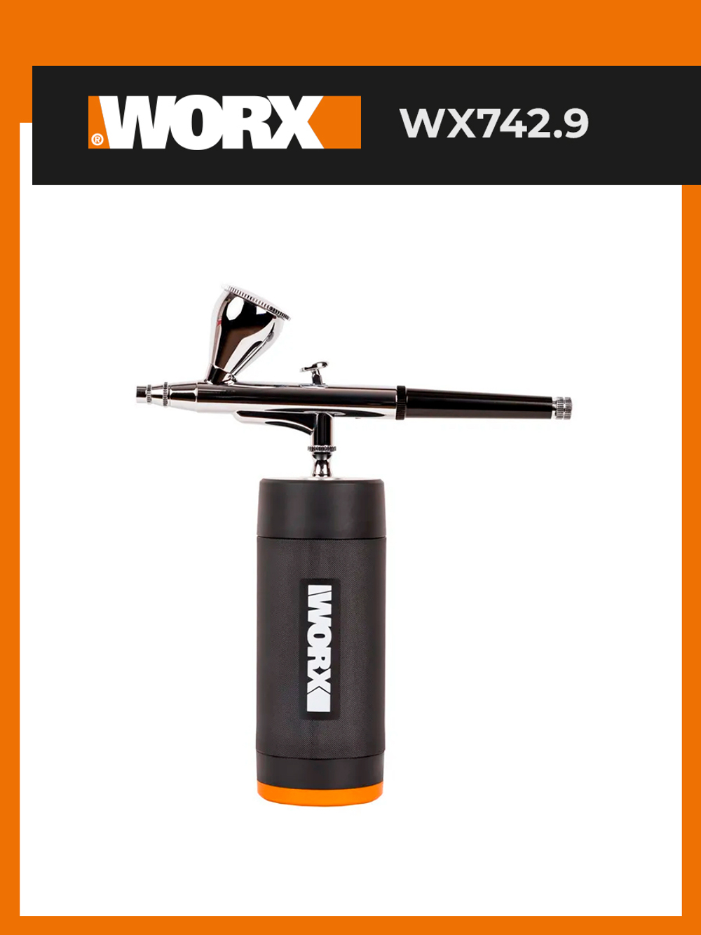 Краскопульт аккумуляторный WORX WX742.9