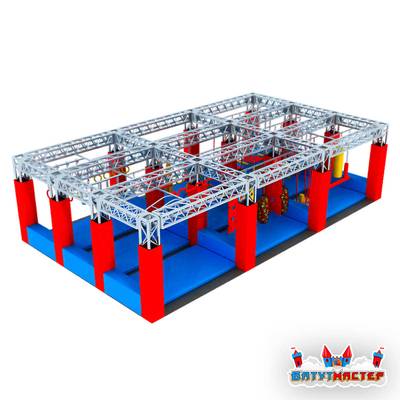 Аттракцион ниндзя-парк «Импульс Экстрима», 12×6×3,5 м
