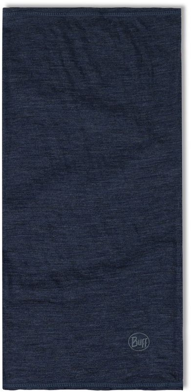 Шерстяной шарф-труба Buff Merino Lightweight Solid Night Blue Фото 4