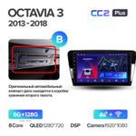 Teyes CC2 Plus 10.2" для Skoda Octavia 2013-2018