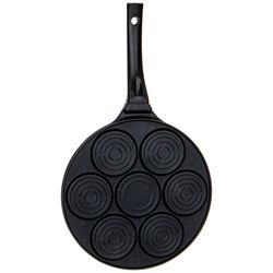 СКОВОРОДА AGNESS "FUNNY ZOO" С АНТИПРИГАР.ПОКРЫТИЕМ ДИАМЕТР=26.5 СМ.НА 7 ПОРЦИЙ (КОР=6ШТ.)