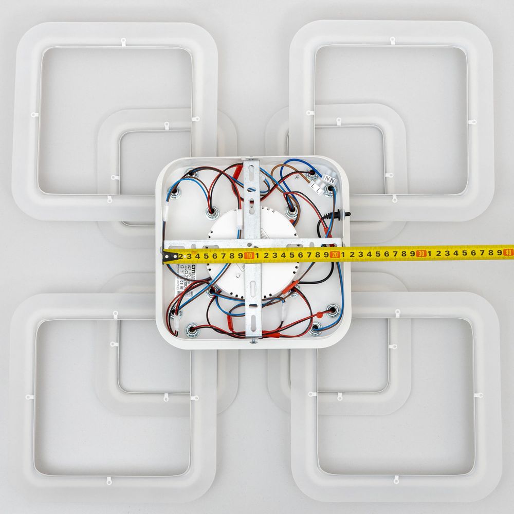 Citilux Марсель CL232180R LED Люстра с пультом Белая