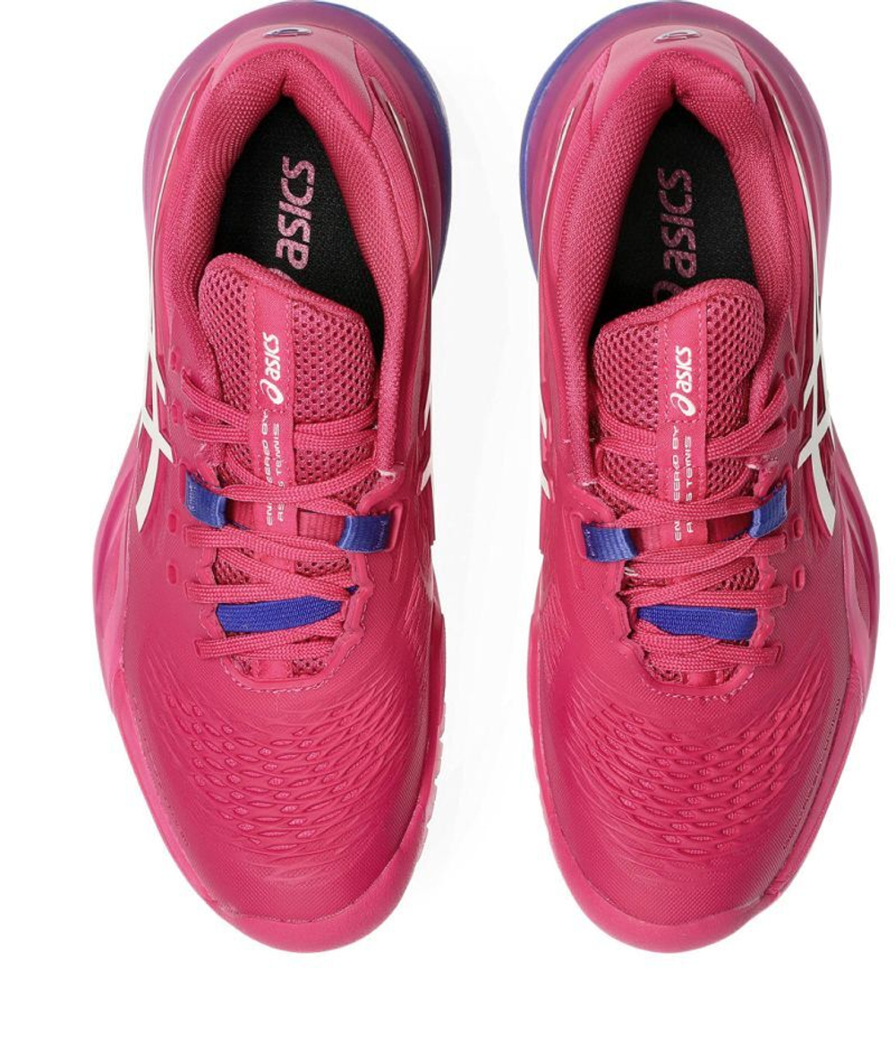 Женские Кроссовки теннисные Asics Gel-Resolution X - ярко-розовый/кремовый