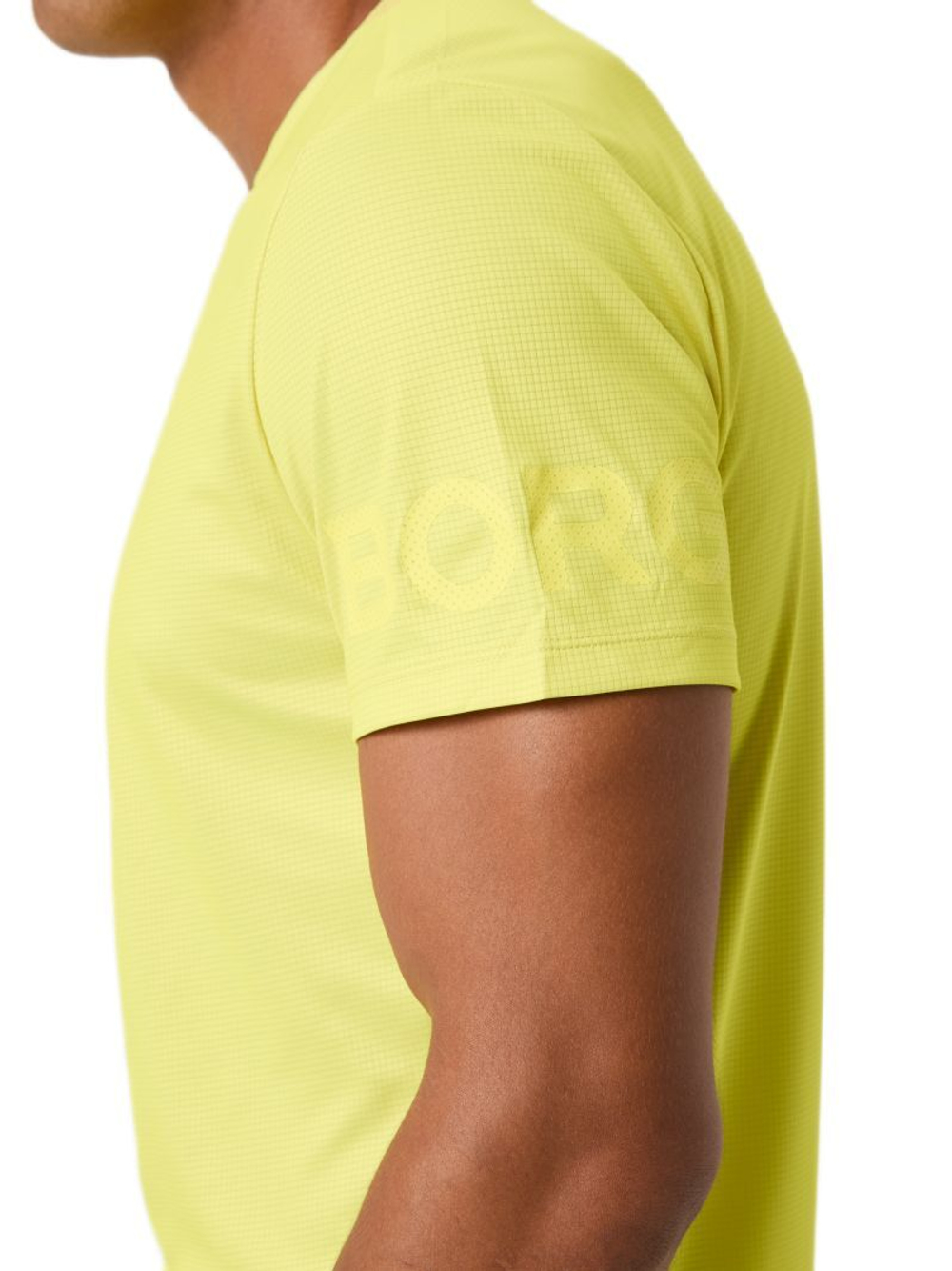 Мужская теннисная футболка Bjorn Borg Light - лимонный тоник