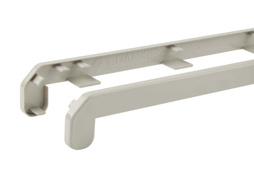 Заглушки торцевые парные 350 мм серые