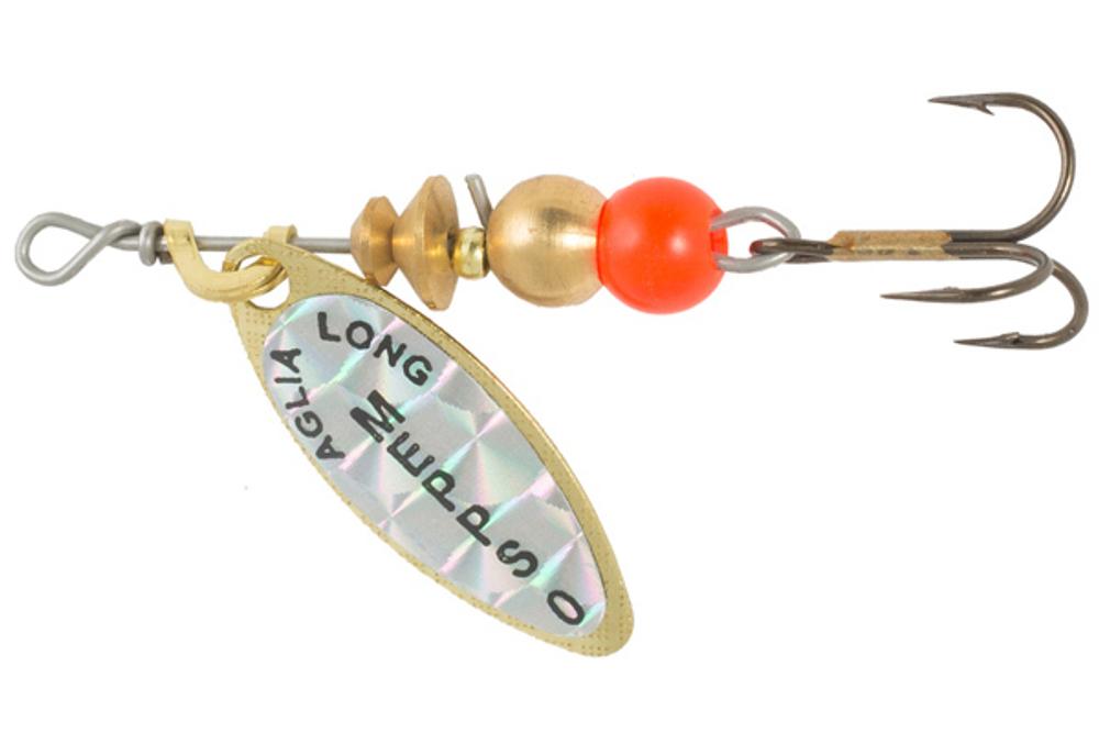 Блесна вращающаяся Mepps AGLIA LONG RAINBO, 0, Gold