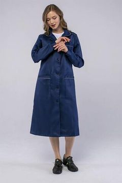 Халат женский ИТР (т.синий)