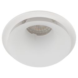 Светильник встраиваемый декоративный ЭРА KL103 WH под лампу MR16 GU5.3 белый | Декоративные встраиваемые светильники