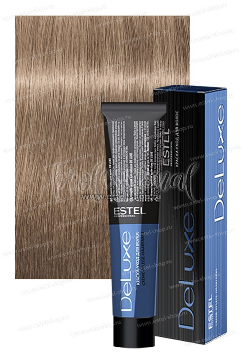 Estel DeLuxe 9/17 Блондин пепельно-коричневый 60 мл
