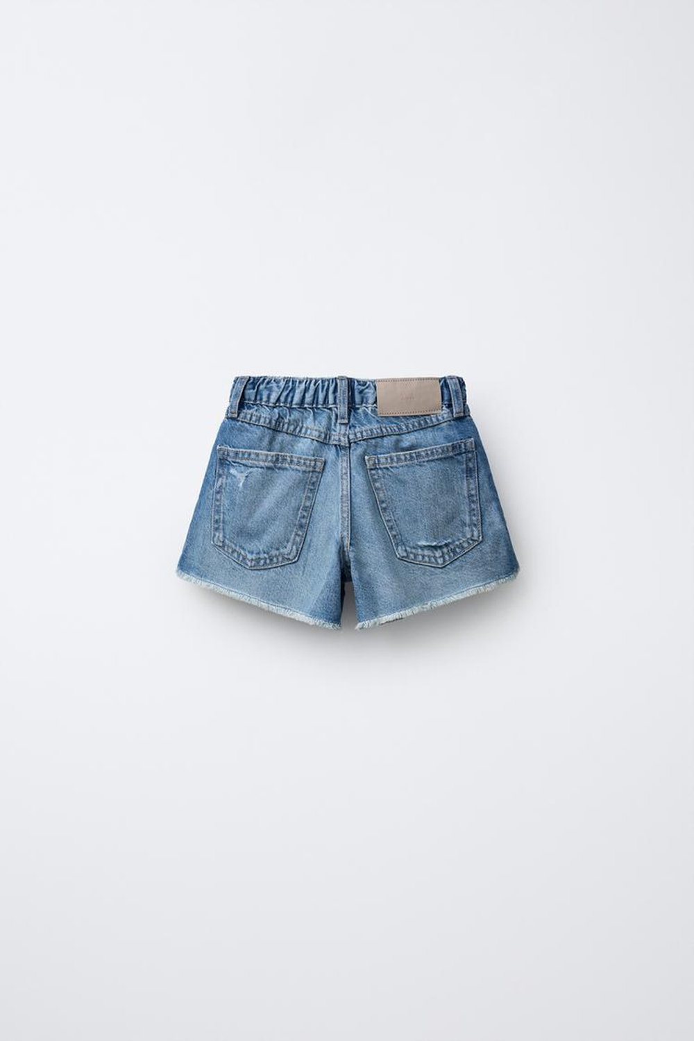 ZARA ДЖИНСОВЫЕ ШОРТЫ, СИНИЙ