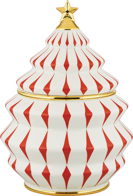 Банка для хранения Alessi Delight, 2100 мл, фарфор, белая