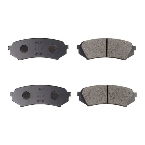 Дисковые тормозные колодки ADVICS задние SN100