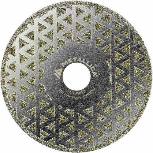 Диск алмазный METALLICA Ultra 85x15/10 мм по стеклу,плитке   193943
