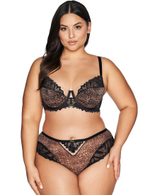 Трусы бразилиана Ava WILD 2132 brazilian Black Panther