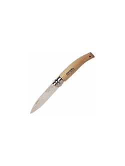 Нож Opinel №8 садовый, нержавеющая сталь, коробка, 133080