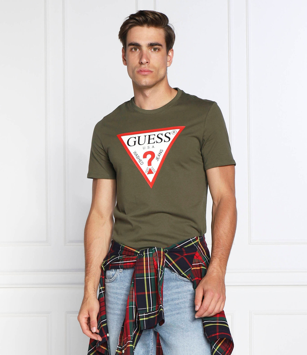 Футболка GUESS - оливковый(M2YI71 I3Z11)