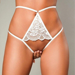 Откровенные трусики с доступом White (M)