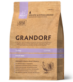 Grandorf Mini Adult Holistic для собак малых пород,с индейкой 1кг.