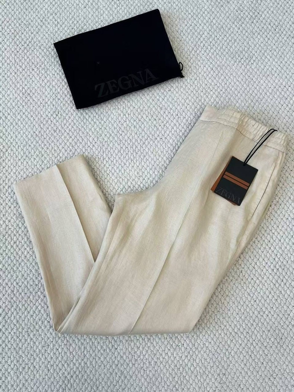 Льняной костюм Ermenegildo Zegna