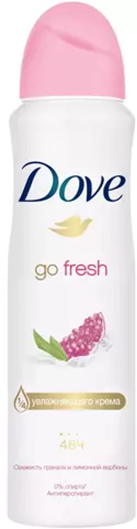 Dove Антиперспирант Go Fresh Пробуждение чувств, спрей, 150 мл