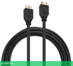 Кабель Buro HDMI 1.4 HDMI (m)/HDMI (m) 3м черный (BHP HDMI V1.4 3M LOCK)