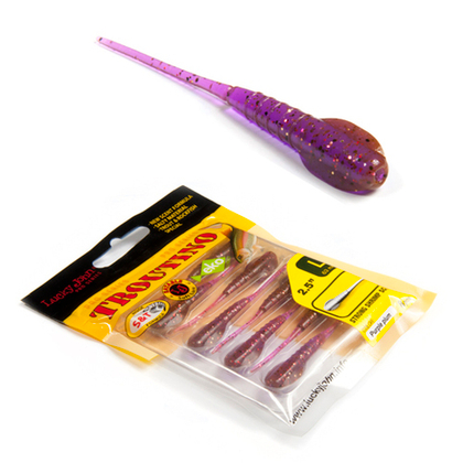 Твистеры съедобные Lucky John Pro Series TROUTINO 2.1" (53мм/10шт)