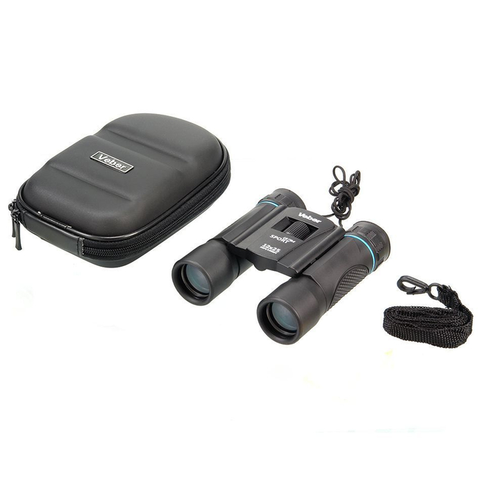 Бинокль Veber Ultra Sport 10x25 черный