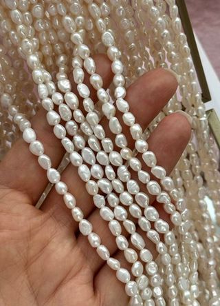 Жемчуг барочный 4,2-5мм, 5А