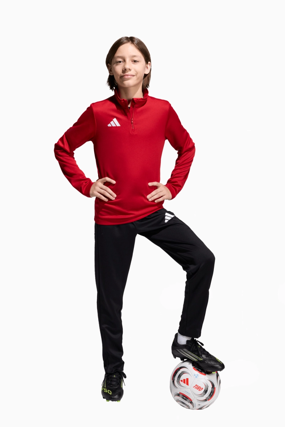 Кофта adidas Entrada 26 Training Top Junior - красный