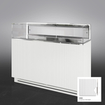 Кондитерская напольная холодильная витрина Finist GLASSIER 58 LUX