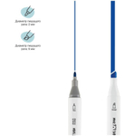 Скейтчмаркеры 6 шт. пастельные цвета, двусторонние ПВХ-бокс (Meshu)