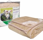 Одеяло 110*140см Адамас овечья шерсть/поликоттон обл.