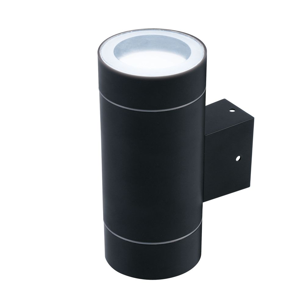 UUL-S92A 2х50W/GX53 IP65 BLACK Светильник уличный, под две лампы GX53. Архитектурный накладной. Корпус черный. TM Uniel