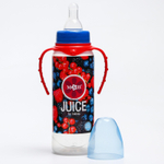5399487 Бутылочка для кормления «Ягодный морс» 250 мл цилиндр, с ручками