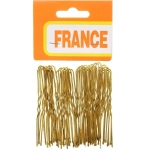 Шпильки для волос 40шт «Классика», цвет золото 6см