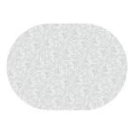 Сервировочная салфетка овальная 45х32 см Паттерн